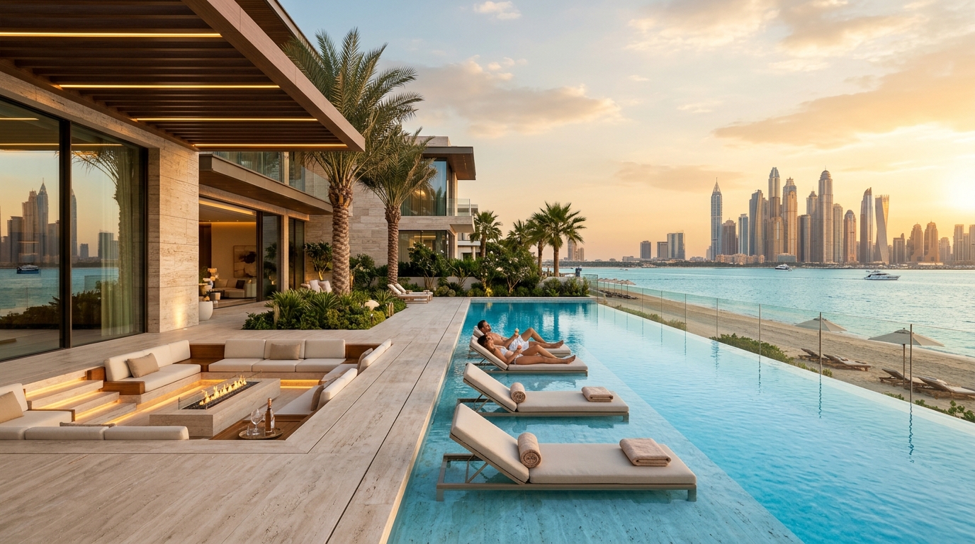 Villa Liora Beachfront Infinity Pool Terrace